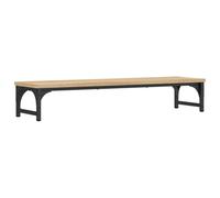 vidaXL Support de moniteur chêne sonoma 85x23x15,5 cm bois d'ingénierie 834006