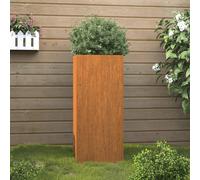 vidaXL Support de moniteur Marron miel 100x27x14 cm Bois de pin solide