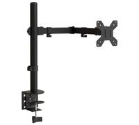 vidaXL Support de Moniteur Noir Acier VESA 75/100 mm