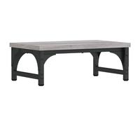 vidaXL Support de moniteur sonoma gris 37x23x14 cm bois d'ingénierie