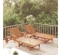 vidaXL Support de moniteur vieux bois 100x27x10 cm bois d'ingénierie