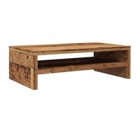 vidaXL Support d'écran imitation vieux bois 42 x 24 x 13 cm Bois composite