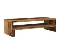 vidaXL Support de moniteur pour bureau vieux bois 54x22x15 cm – Bois d'ingénierie