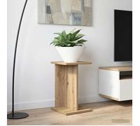 vidaXL Support de Plante 2 pcs Chêne Artisanal 25 x 25,5 x 40,5 cm 899689