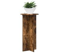 vidaXL Support de Plante 2 pcs Chêne fumé 40 x 40 x 80 cm