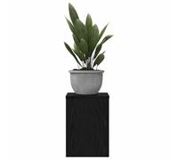 vidaXL Support de plante 2 pcs – Chêne noir 25×25×35 cm, étagère moderne pour salon