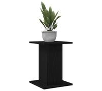 vidaXL Support de Plante 2 pcs Chêne Noir 30 x 30 x 40 cm, Support Moderne pour Plantes, Affichage intérieur, résistant pour extérieur, Accessoire Minimaliste Salon