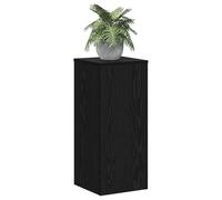 vidaXL Support de plantes 30 x 30 x 70 cm 2 pièces Chêne noir Bois reconstitué