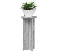 vidaXL Support de Plante 2 pcs Sonoma gris 29,5 x 29,5 x 60 cm
