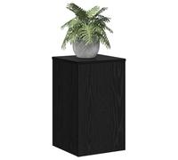 vidaXL Support de plantes en MDF Rectangulaire 30x30x50 cm Chêne noir mat Intérieur