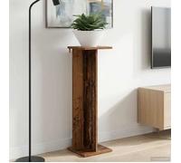 vidaXL Support de plante vertical Bois ancien d'intérieur 25 x 25,5 x 80,5 cm