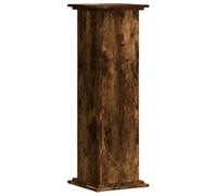 vidaXL Support pour plantes en bois d'ingénierie chêne fumé 33x33x100 cm