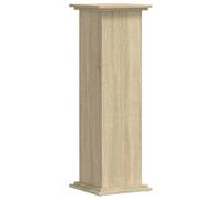 vidaXL Support pour plantes Chêne Sonoma 33×33×100 cm Bois d'ingénierie