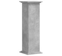 vidaXL – Support pour plantes – Gris béton 33x33x100 cm – Bois d'ingénierie