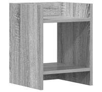 vidaXL Support de Plante Gris Sonoma 30 x 30 x 40 cm Bois d¿ingénierie