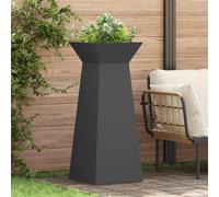 vidaXL Support de plante Noir Métal 40 x 40 x 101 cm Jardinières