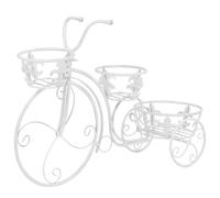 vidaXL Support de plantes Vélo style vintage Métal