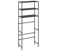 vidaXL Support de Rangement Au-Dessus de Lave-Linge à 3 Niveaux Stockage Etagère de Machine à Laver Salle de Bain Buanderie Intérieur 69x28x169 cm