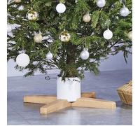 vidaXL Support de sapin de Noël 55x55x15,5 cm 331314