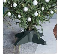 vidaXL Support de sapin de Noël Vert 55,5x55,5x15 cm 331311