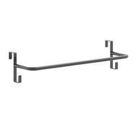Vidaxl Support De Tapis De Selle Noir Fer