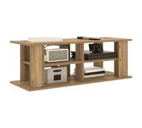 vidaXL Support de télévision Chêne Artisanal 96 x 35 x 33,5 cm, Aménagement Salon, Meuble TV Moderne, étagère Pratique, Armoire en Bois, unité Durable, Design épuré