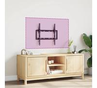 Support TV mural pour écran 26-63 pouces Max VESA 400x400 mm vidaXL