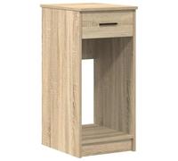 vidaXL Support de Tour d'ordinateur et tiroir chêne Sonoma 35x45x77 cm
