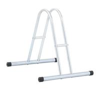 Support de vélo au sol autoportant pour 1 vélo acier galvanisé G