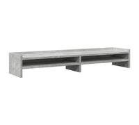 Support de Moniteur Étagère Rangement Réhausseur Écran Bois d'Ingénierie vidaXL