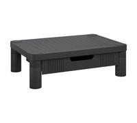 vidaXL Support d'écran noir 43x30,5x13 cm