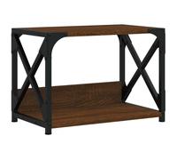 vidaXL Support d'impression 2 étagères brun aspect chêne 44x26x31,5 cm