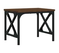 vidaXL Support d'impression brun imitation chêne 40x30x31 cm Bois composite