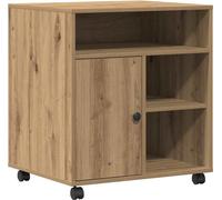 vidaXL Support d'impression en chêne artisanal 60 x 50 x 67 cm Bois composite