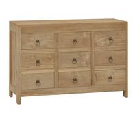 vidaXL Support d'imprimante à 2 niveaux sonoma gris 50x40x38 cm