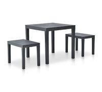 vidaXL Support d'imprimante avec roulettes blanc 60x50x67 cm