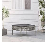 vidaXL Support d'imprimante avec roulettes gris béton 60x40x68,5 cm