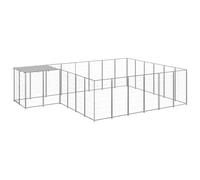 vidaXL Support d'imprimante avec roulettes gris béton 60x50x67 cm
