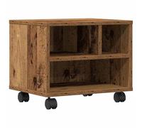 vidaXL Support d'imprimante Bois Ancien 41 x 32 x 33.5 cm, Étagère à imprimante rectangulaire, Mobile et Rustique, organise Vos Affaires à la Maison, Bois ingénieux!