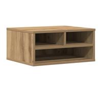 vidaXL Support d'imprimante Chêne Artisan 49x40x22,5 cm Bois d'ingénierie