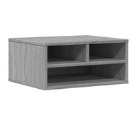 vidaXL Support d'imprimante Sonoma Gris 49x40x22,5cm Bois d'ingénierie