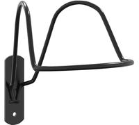 vidaXL Support mural pour casque d'équitation noir acier