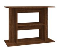 Vidaxl Support Pour Aquarium Chêne Marron 80x35x60cm Bois D'ingénierie