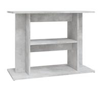 Vidaxl Support Pour Aquarium Gris Béton 80x35x60 Cm Bois D'ingénierie Gris