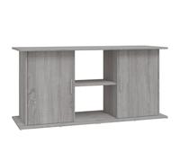 Support pour aquarium sonoma gris 121x41x58cm bois d'ingénierie 833621