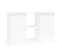 vidaXL Support pour aquarium blanc 101x41x58 cm bois d'ingénierie 833607