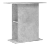 vidaXL Support d'aquarium gris béton 36x75x72,5 cm bois d'ingénierie 833651