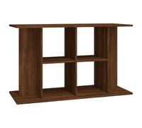 Vidaxl Support D'aquarium Chêne Marron 100x40x60 Cm Bois D'ingénierie