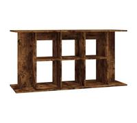 vidaXL Support pour aquarium chêne fumé 120x40x60 cm bois d'ingénierie 833596
