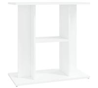 vidaXL Support pour aquarium blanc 60x30x60 cm bois d'ingénierie 833567